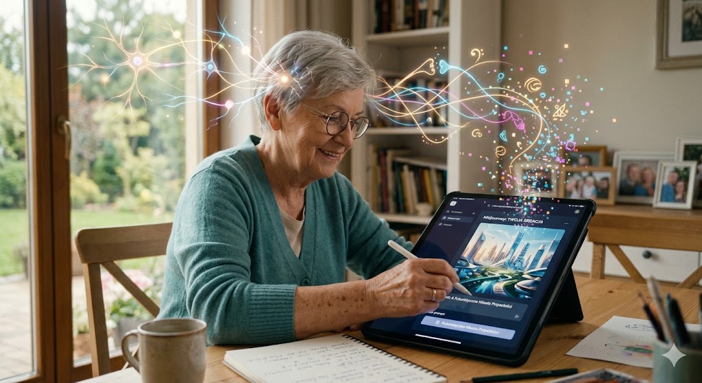 Neuroplastyczność nie zna wieku – jak nauka narzędzi AI odmładza nasz mózg? art2